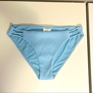 ROXY Blue Bikini Bottom NWT M